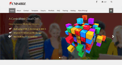 Desktop Screenshot of cms4biz.com